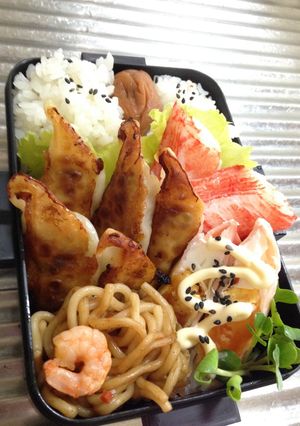お弁当76★2016.10.4（餃子-レシピのメイン写真