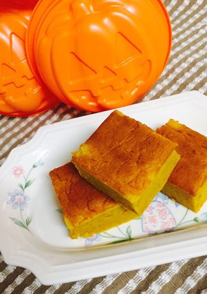 簡単♡かぼちゃのスフレケーキ-レシピのメイン写真