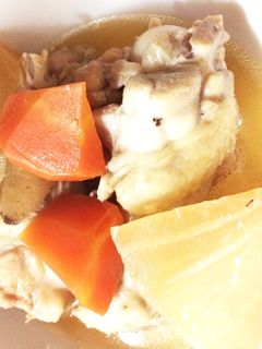 ヘルシー!鶏肉と根菜のさっぱり煮-レシピのメイン写真