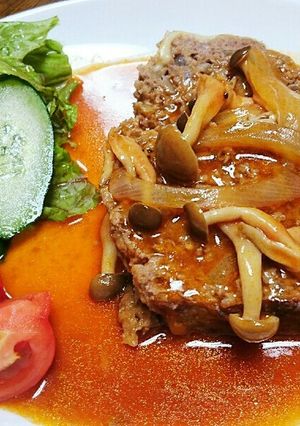 ⭐炊飯器で簡単⭐切ればハンバーグ 1☆-レシピのメイン写真