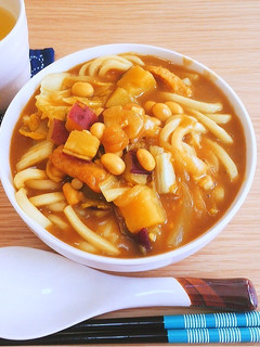 昨日のカレーでカレーうどん-レシピのメイン写真