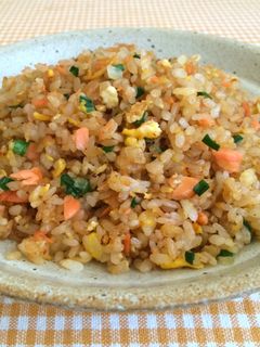 焼鮭のバター醤油チャーハン-レシピのメイン写真