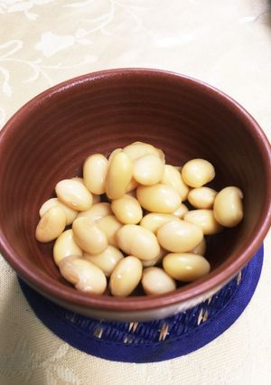 栄養満点♡大豆蒸し☆ほくほくほっ栗-レシピのメイン写真