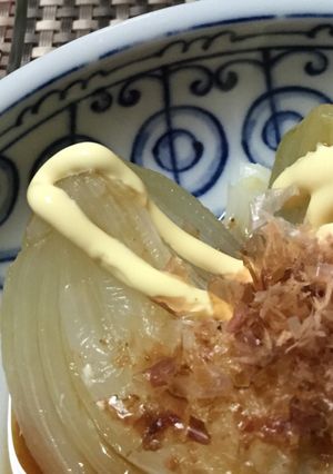 丸ごと玉ねぎのマヨポン酢かけ★-レシピのメイン写真