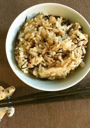 ひじきの炊き込みご飯-レシピのメイン写真