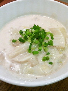 白菜のクラムチャウダー煮-レシピのメイン写真