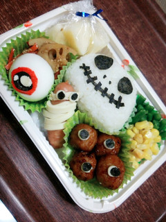 和洋コラボハロウィン弁当-レシピのメイン写真