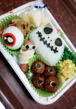 和洋コラボハロウィン弁当-レシピのメイン写真