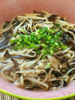 簡単♡えのきとキクラゲの白滝ラーメン♡-レシピのメイン写真