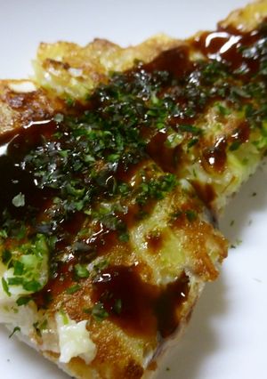 生地に豆腐1丁入り☆ふわふわお好み焼き-レシピのメイン写真