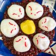 白玉粉とカボチャで♬月見うさぎ団子