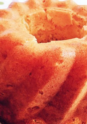 お手軽☆りんごのシフォンケーキ-レシピのメイン写真
