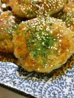 えびと❖蓮根の❖ハンバーグ-レシピのメイン写真
