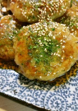 えびと❖蓮根の❖ハンバーグ-レシピのメイン写真