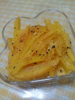 ▲甘辛沢庵-レシピのメイン写真