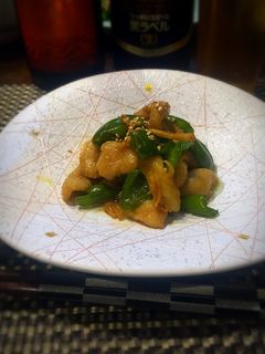 とり皮とピーマンの甘辛炒め-レシピのメイン写真