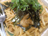 生うにの和風パスタ