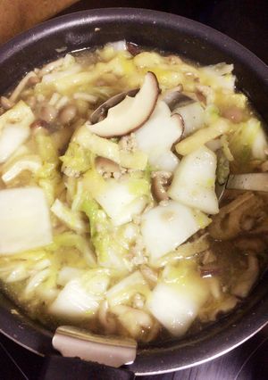 白菜とキノコのあっさりトロトロ煮-レシピのメイン写真