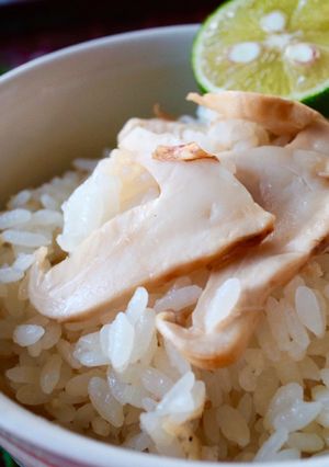炊き込むだけ♪ 松茸ごはん-レシピのメイン写真