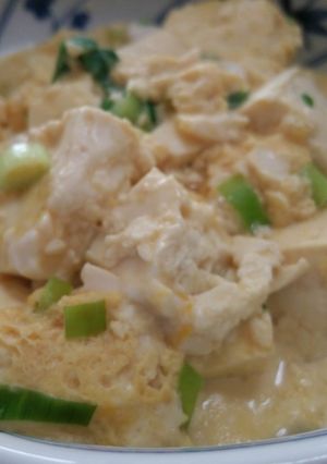 卵＆豆腐☆レンジdeめんつゆチーズ蒸し-レシピのメイン写真