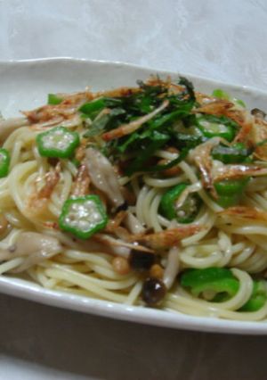 ネバネバで夏をのりきりパスタ♪-レシピのメイン写真