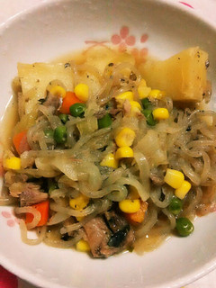 さんま缶とじゃが芋の煮物-レシピのメイン写真