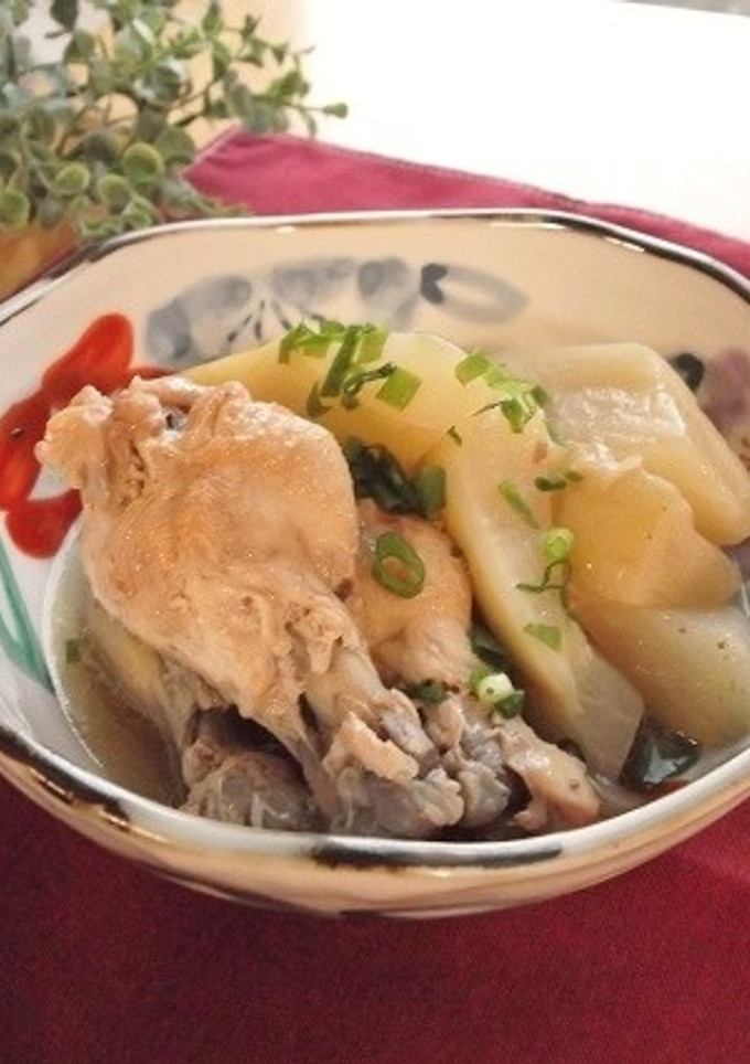 ダシダで！大根と手羽元のコク旨スープ煮-レシピのメイン写真