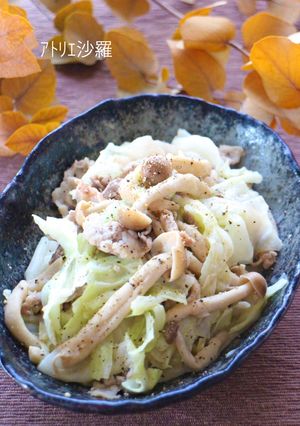 10分♪豚肉ときゃべつ味噌マヨポン酢炒め-レシピのメイン写真