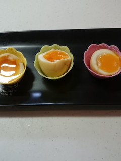 久原あごだしつゆで…○半熟味たまご○-レシピのメイン写真
