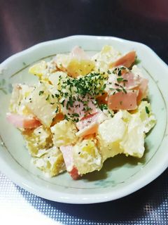 さつまいもとジャガイモのサラダ-レシピのメイン写真