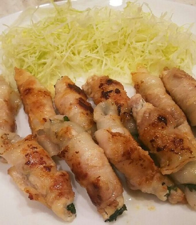 豚肉しそ巻き by ぺいちゃんママ 【クックパッド】 簡単おいしい