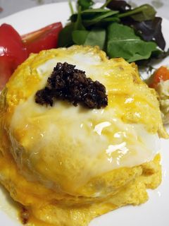 コンビーフのオムライス♪トリュフソース-レシピのメイン写真