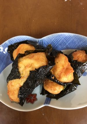 豆腐とカニカマのふわふわ揚げ-レシピのメイン写真