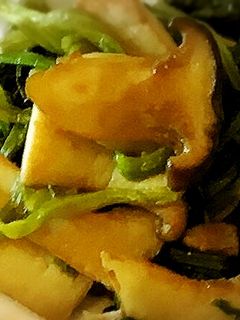 エリンギとほうれん草のガリバタ醤油炒め-レシピのメイン写真