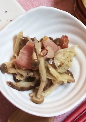 きのこのペペロンチーノ風-レシピのメイン写真