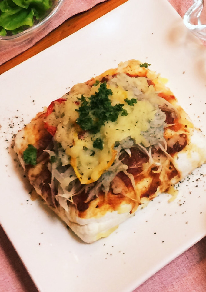 お手軽はんぺんのしらすピザ風-レシピのメイン写真