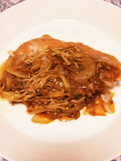 きのこたっぷり秋のポークソテー-レシピのメイン写真