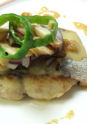 見た目フレンチ♪鰆のソテー西京味噌仕立て-レシピのメイン写真