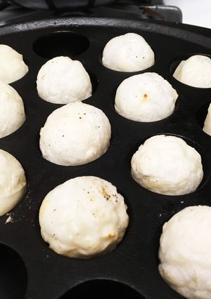 たこ焼き器で♡一口サイズ焼きもち♡-レシピのメイン写真