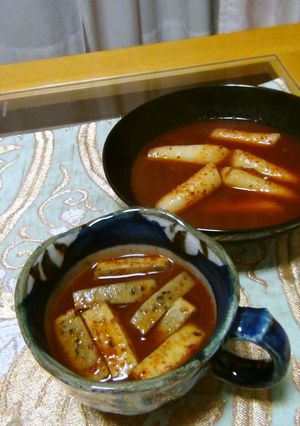 生麩もおいしい☆甘辛トッポッキ-レシピのメイン写真