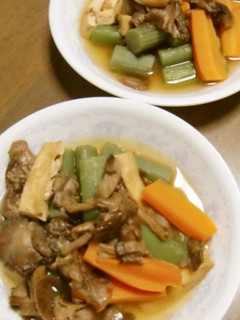 におさくとさもだしと人参のあっさり煮-レシピのメイン写真