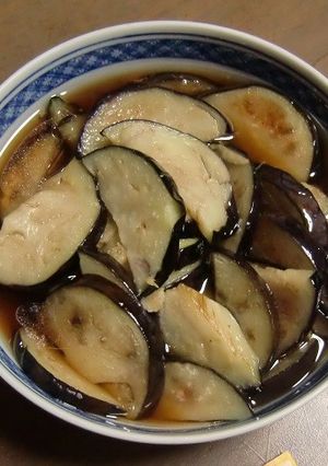 米ナスの、ゆずかわ入りあげびたし-レシピのメイン写真