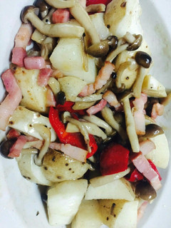 山芋ときのこのバター炒め-レシピのメイン写真