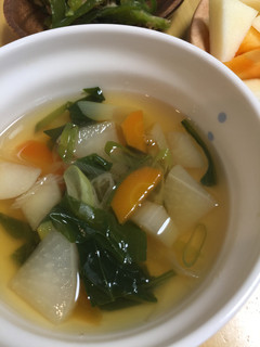 あごだしで優しい味・うどんも♡和風スープ-レシピのメイン写真