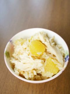 白舞茸と薩摩芋の炊き込みご飯-レシピのメイン写真