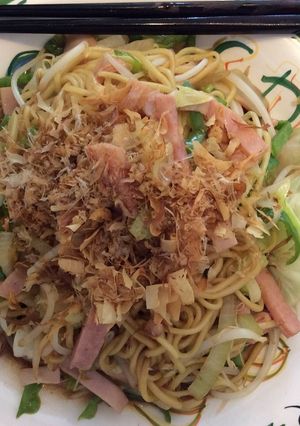 僕でも出来る　一人分・焼きそば-レシピのメイン写真