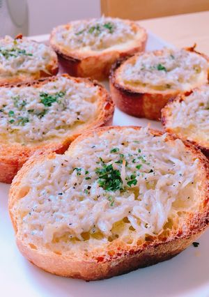 簡単美味しいしらすとアンチョビのトースト-レシピのメイン写真