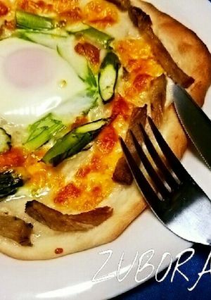アスパラとローストポークのビスマルク-レシピのメイン写真