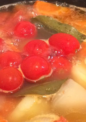 簡単お野菜たっぷり鶏手羽肉ポトフ♡-レシピのメイン写真
