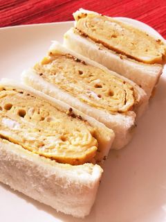 厚焼き玉子のサンドイッチ-レシピのメイン写真